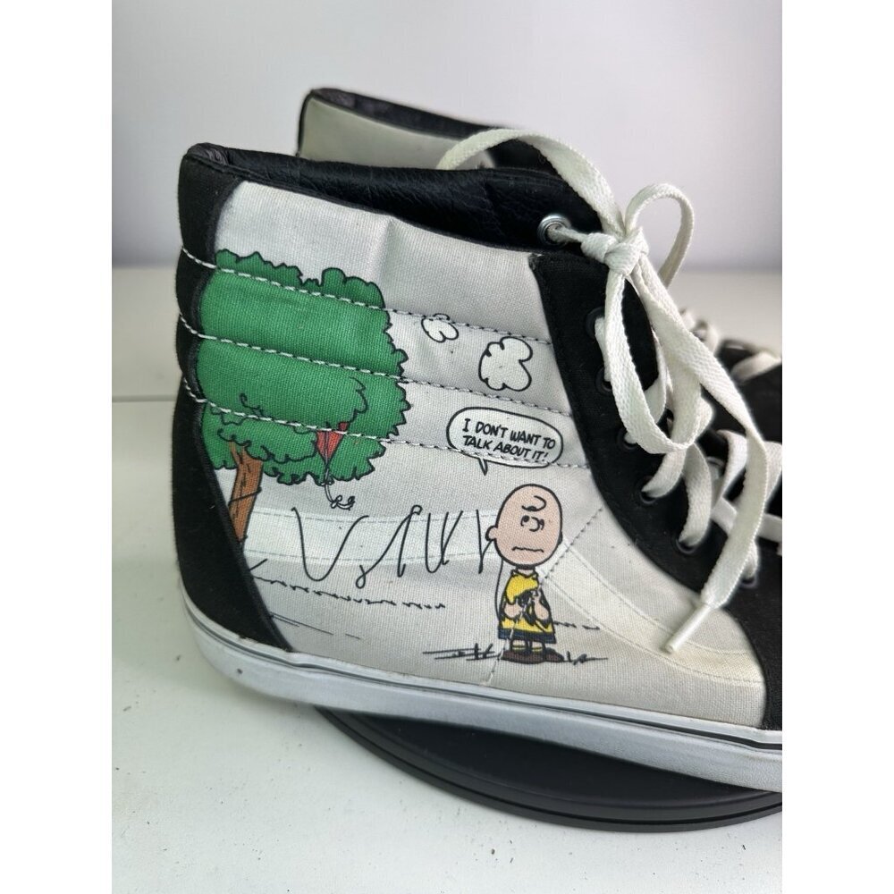 Vans Sk8 Hi x Peanuts 'Charlie Kite' Multi Color Sz 13 Men - Picture 2 of 10